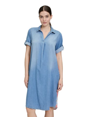 CARTOON Jeanskleid mit Patches in Patch Blue/Rosé