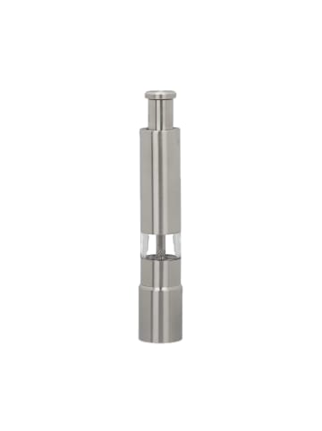 relaxdays 2x Pfeffermühle in Silber