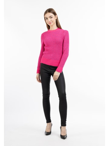 myMo at night Damen Strick Pullover in PINK