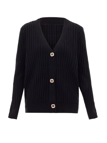 celocia Strickjacke in Schwarz