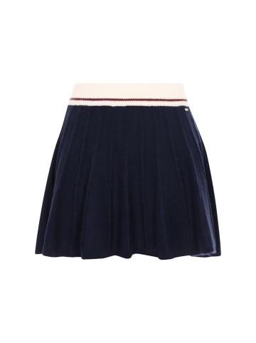 DreiMaster Women Skirt in navy offwhite wine red