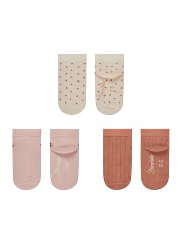Sterntaler Socken 3er-Pack Punkte in ecru farbend