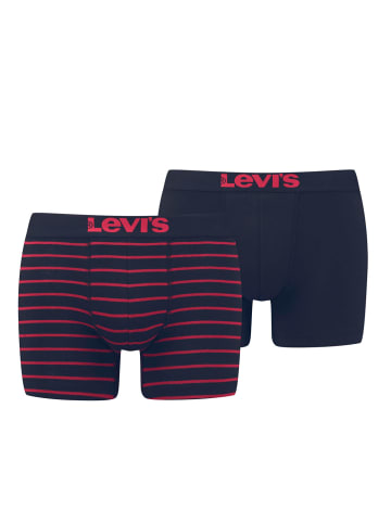 Levi´s BoxershortsVintage Stripe YD Bin786 - Red / Black