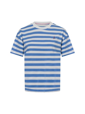 Marie Lund Shirt in blau ecru