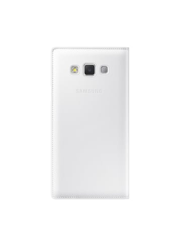 Samsung Handyhülle S-View Cover Galaxy A7 weiss in weiß