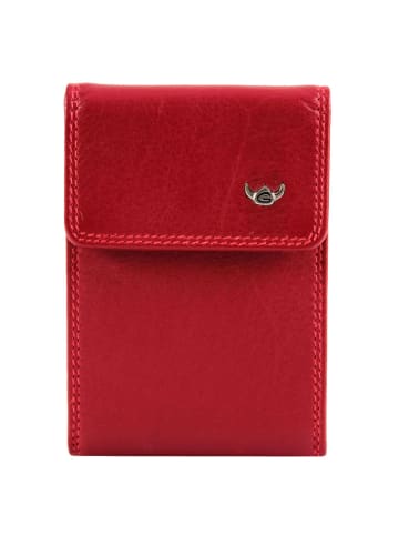 Golden Head Polo RFID Kreditkartenetui Leder 12 cm in rot