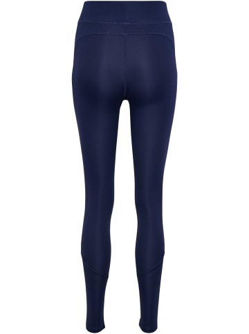 Hummel Hummel Leggings Hmlstaltic Multisport Damen in MARINE/PAISLEY PURPLE