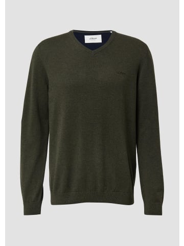 s.Oliver Strickpullover  in  79W0_olivgrün