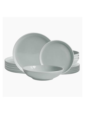 Echtwerk 18 Vintage Tafelservice "Nerea" in Grau