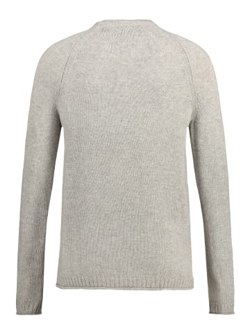 STHUGE Pullover in grau melange