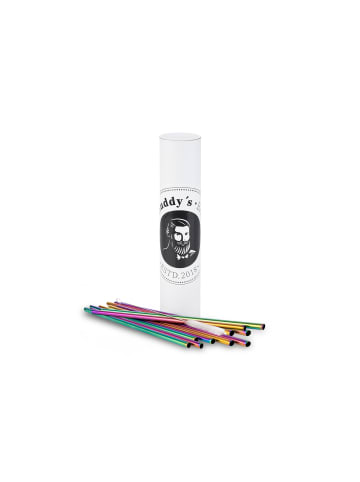 Buddy's Bar Trinkhalme 11 tlg. Set in Grün, Maße: 0,8x0,8x21,5 cm