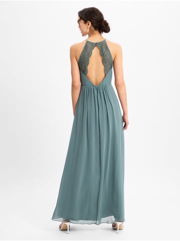 Marie Lund Abendkleid in khaki - 0002