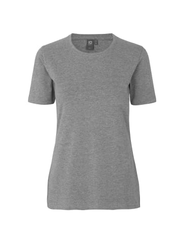 IDENTITY T-Shirt stretch in Grau meliert