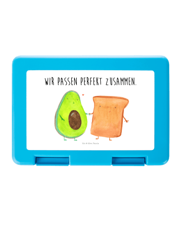 Mr. & Mrs. Panda Aufbewahrungsbox Avocado Toast mit Spruch in Weiß