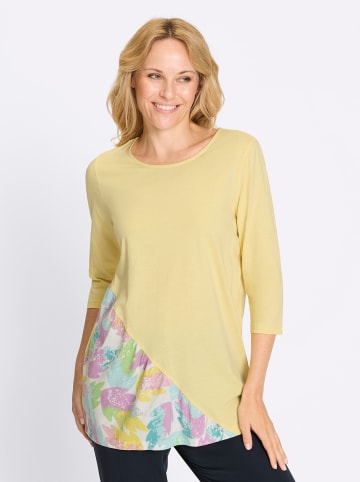 Sieh an! Longshirt in zitrone-mint