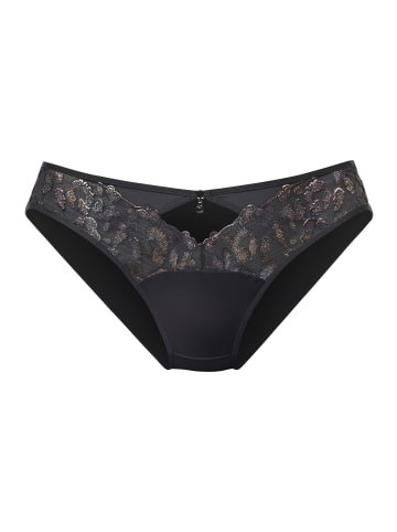 JETTE Slip in schwarz-kupferfarben