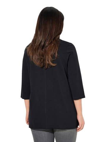 Ulla Popken Shirt in schwarz