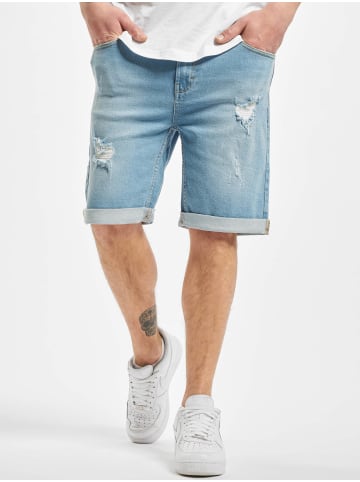 DENIM PROJECT DENIM PROJECT Jeans-Shorts in lightblue destroy
