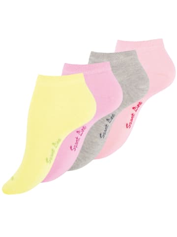 Cotton Prime® Sneaker Socken 8 Paar original SPORT LINERS in Pastell