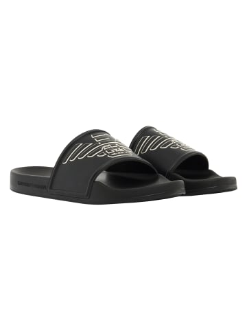 Emporio Armani Badeschuhe in Schwarz