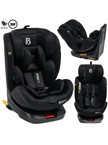 BeBelissimo Kindersitz I-SIZE 40-150 cm, 360, Kinderautositz - Eole in Schwarz