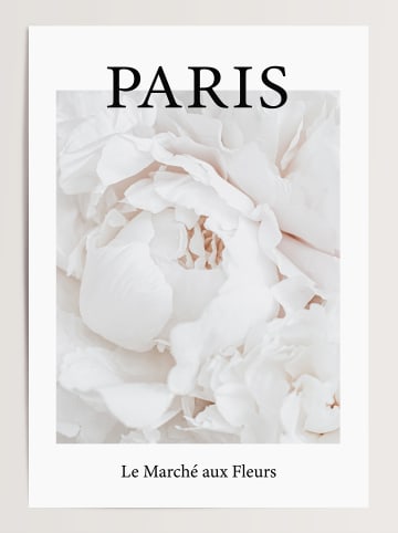 Tales by Jen Poster "Paris - Le Marché aux fleurs"