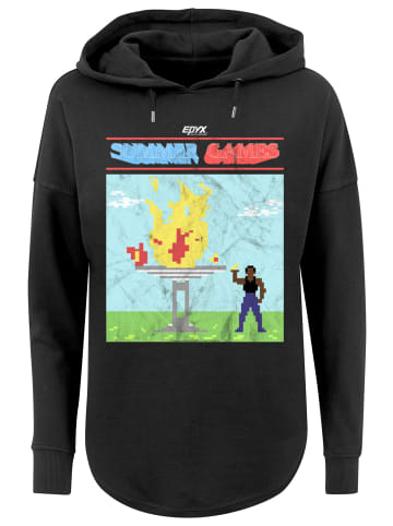 F4NT4STIC Oversized Hoodie Retro Gaming Summer Games in schwarz