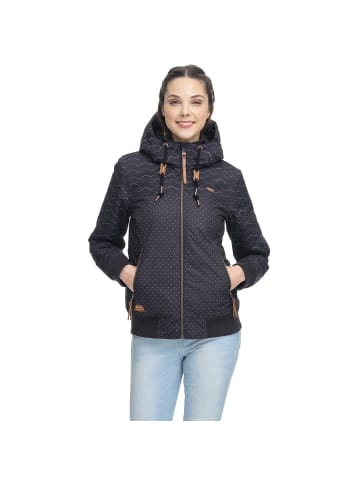 ragwear W NUGGIE ZIG ZAG in Schwarz