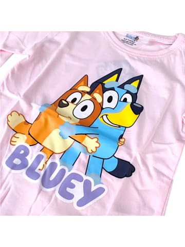 Bluey Langarmshirt Bluey & Bingo in Rosa