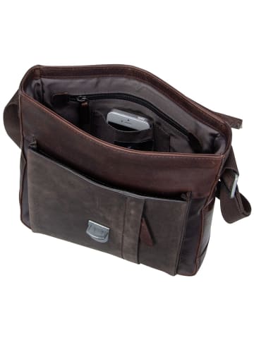 Strellson Bodybag Brick Lane Jeremy SVF in Dark Brown