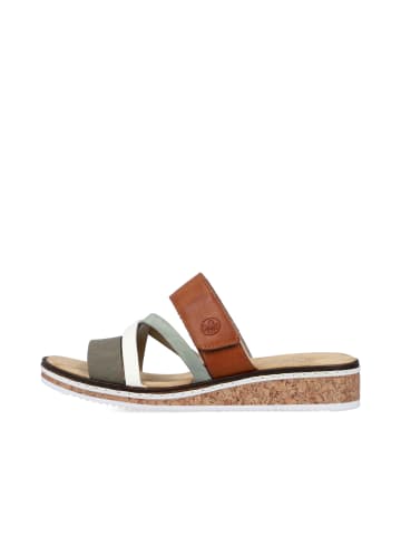 rieker Pantolette in mehrfarbig