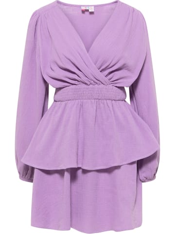 IZIA Damen Mini Kleid in Flieder