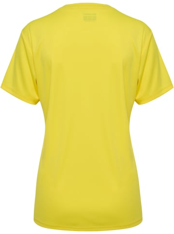 Hummel Hummel T-Shirt Hmlessential Damen in BLAZING YELLOW