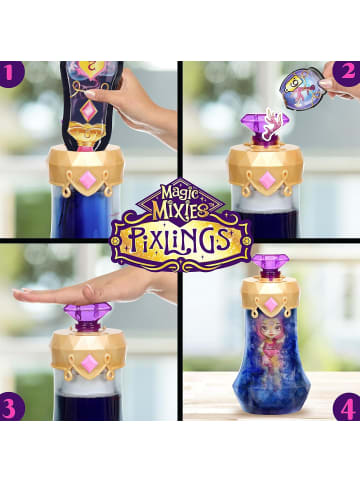 Moose Toys Magic Mixies Pixlings Puppe Deerlee REH-Look 16,5 cm Zaubertrank-Flasche 5+
