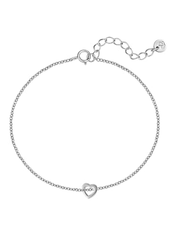 Glanzstücke München Armband Herz aus Sterling Silber in silber