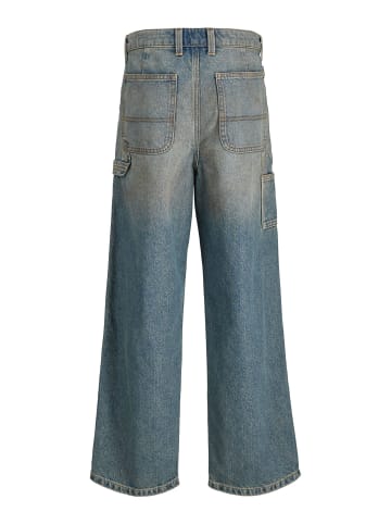 JACK & JONES Junior Baggy Fit Jeans in Blue Denim