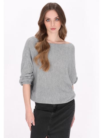 DreiMaster Women Pullover in grey melange