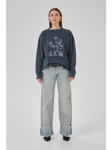 My Essential Wardrobe Sweatshirt DiegoMW Baggy fit in Dark Grey Random Wash