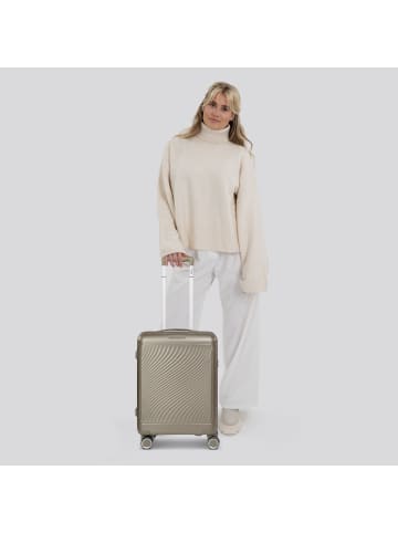 PICARD Vienna 4 Rollen Kabinentrolley S 54 cm champagner
