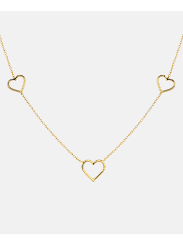 Diamant L'éternel Halskette aus 375 Gelbgold