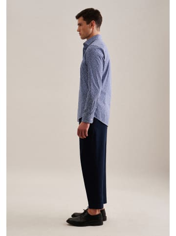 Seidensticker Business Hemd Slim in Hellblau