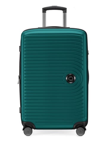 Hauptstadtkoffer Mitte - Mittelgroßer Hartschalenkoffer Koffer TSA, 68cm 88 L in Türkis