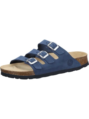 Dr. BRINKMANN Klassische Pantoletten in blau