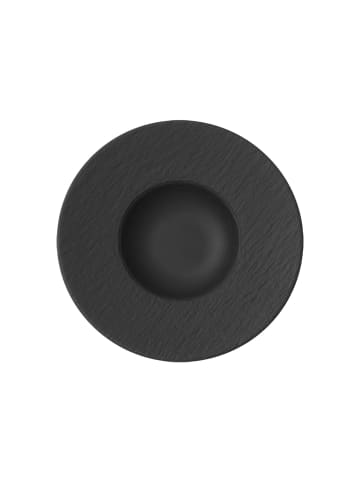 Villeroy & Boch 6er Set Pastateller Manufacture Rock ø 28.0 cm schwarz in schwarz