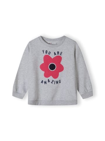 Minoti Sweatshirt 22fleece1 in graumeliert