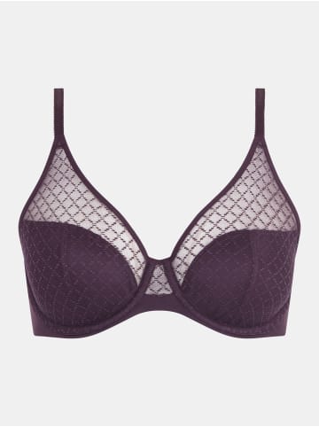 Chantelle Bedeckender gemoldeter BH in Aubergine