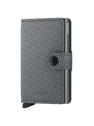 Secrid Carbon Miniwallet - Geldbörse RFID 6.5 cm in cool grey