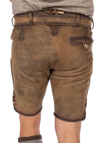 MADDOX Lederhose ARBERSEE in braun