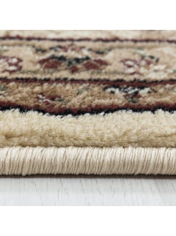 KADIMA DESIGN Teppich Kurzflor Orientalisch Muster Polypropylen Gewebt in Beige