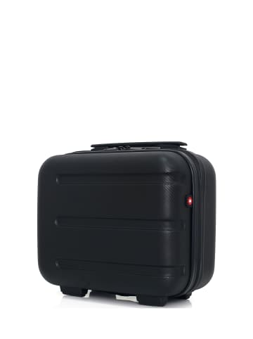 SWISS KOPPER Kosmetikkoffer AIGLE in Schwarz (9L)